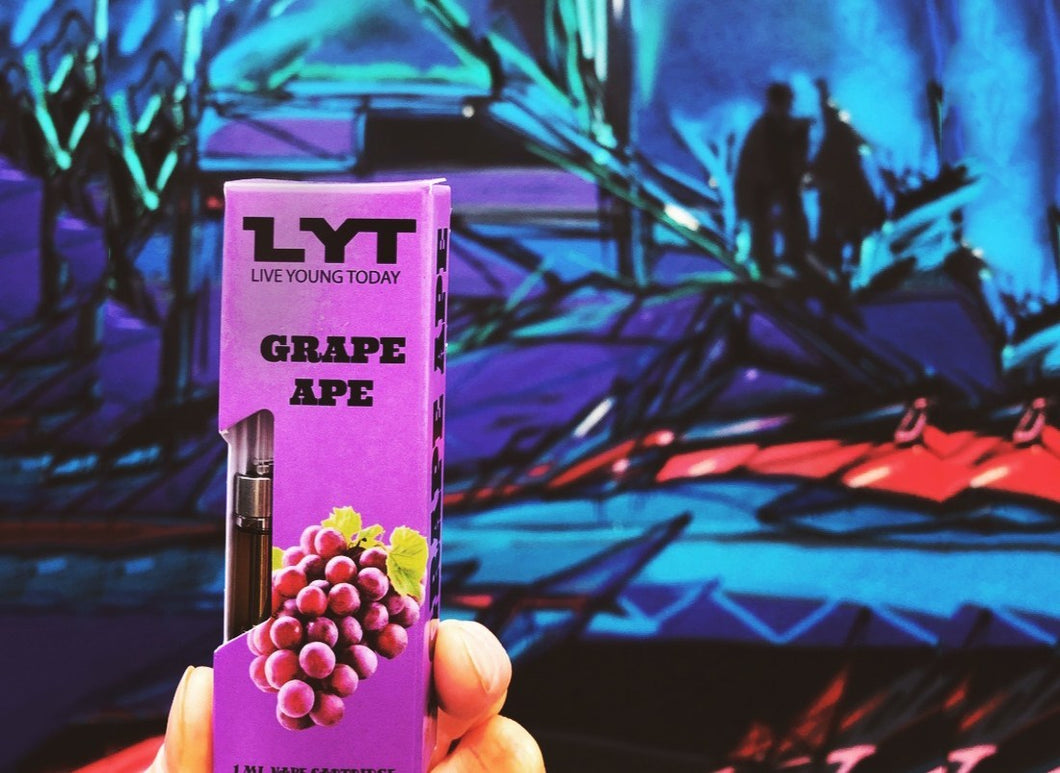 LYT Grape Ape Hemp Oil Vape Cartridge