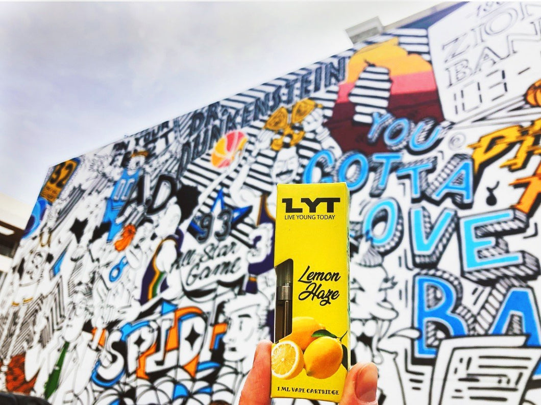 LYT Lemon Haze Hemp Oil Vape Cartridge