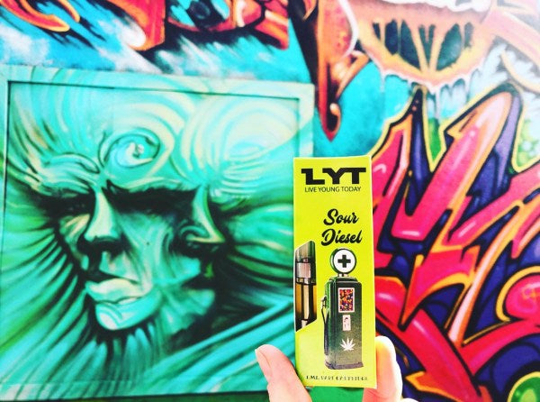 LYT Sour Diesel Hemp Oil Vape Cartridge